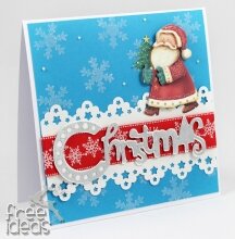 Święty Mikołaj 3D - kartka świąteczna